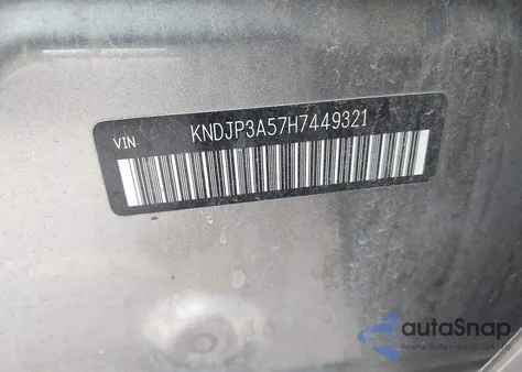 2017 Kia Soul + z USA, uszkodzony, nr VIN KNDJP3A57H7449321